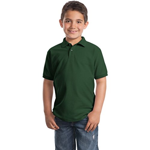 Port Authority Youth Silk Touch Polo. Y500