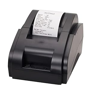 Label Printer 58mm Bluetooth-ontvangstprinter Thermische POS-printers for mobiele telefoon USB Bluetooth-poort for winkel (Color : Bluetooth Port)