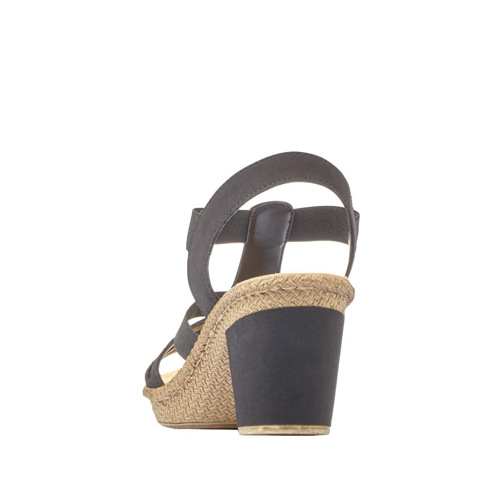 Rieker Damen Sandalen, Frauen Sandaletten,Riemchensandalen,Römersandalen