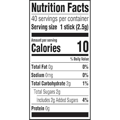 FREEDENT Spearmint Chewing Gum, 5-pieces (8 pack)