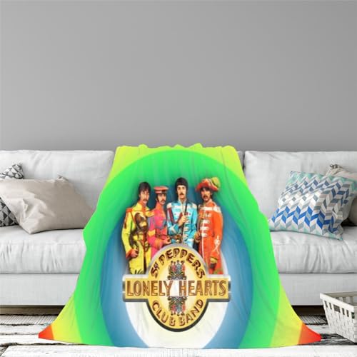 CHEWYZ Couverture Polaire en Peluche The Beatles-Couverture Chaude et Confortable-Toutes Saisons-Douce et légère-Couverture de Sieste en Microfibre pour intérieur et extérieur (200x230cm) - Les Beatles, Paul McCartney, John Lennon, RIngo Starr, George Harrison CHEWYZ Couverture Polaire en Peluche The Beatles-Couverture Chaude et Confortable-Toutes Saisons-Douce et légère-Couverture de Sieste en Microfibre pour intérieur et extérieur (200x230cm) – Image 8