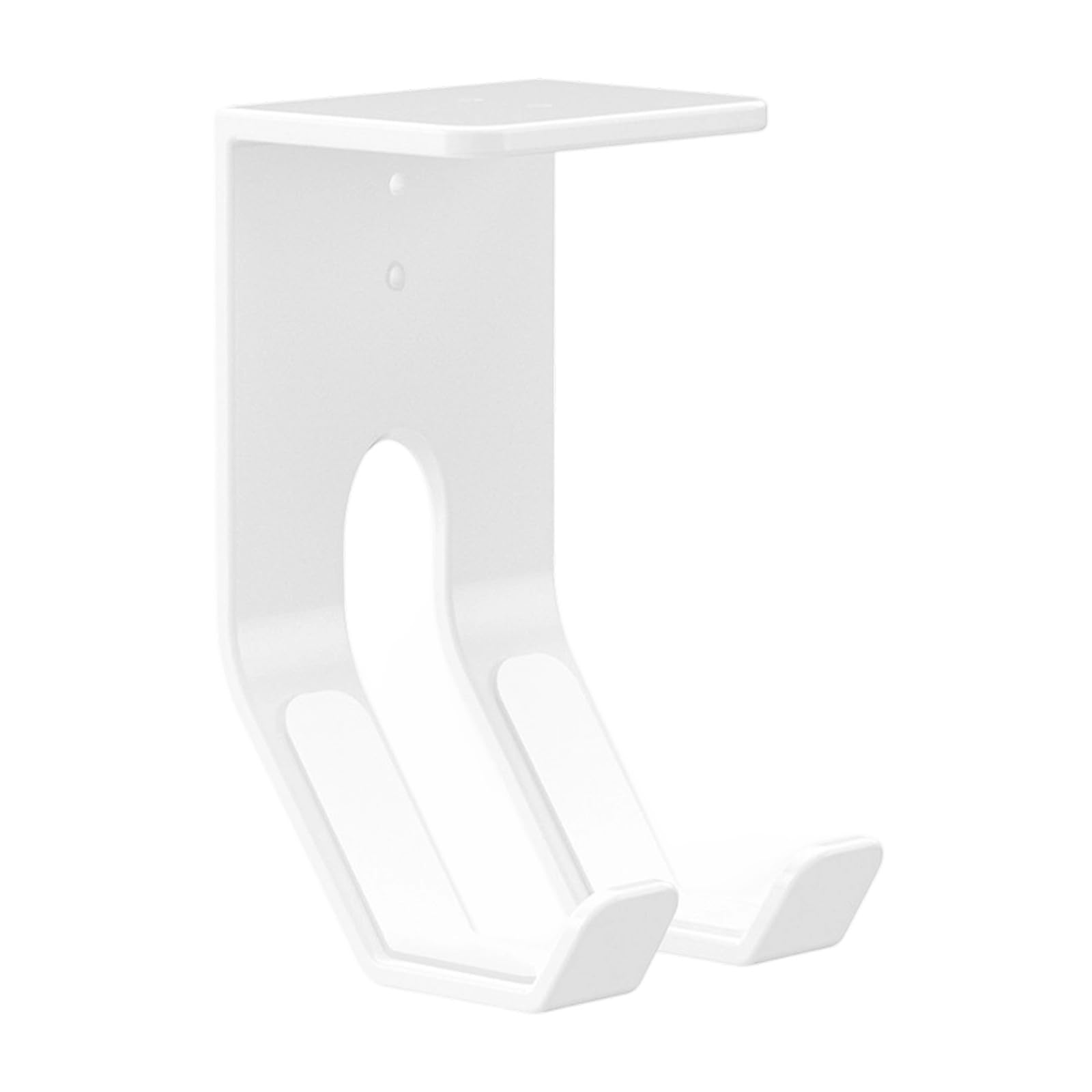 Dailibeer White 2 Pcs Game Handle Hanging Bracket For Game Controller Under Desk Storage Rack Adhesive Holder Gamepad Mount Holder Storage Controller