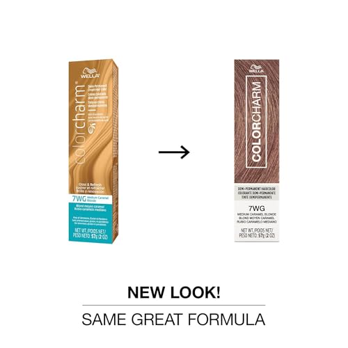 Image of COLORCHARM Demi Permanent Hair Color - Gloss, Refresh & Tone - 2 Fl Oz | Shea Butter | Free of ammonia, gluten, parabens, and animal-derived ingredients.