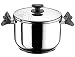 Produktbild Topf Spaghetti Nudeltopf Nudel Gemüsetopf Pastatopf Induktion Edelstahl 22 cm