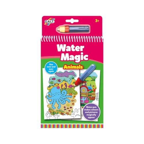 WATER MAGIC Animals -Reusable Childrens Colouring Book - Ages 3 Years Plus
