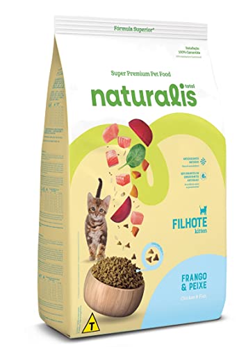 Ração Naturalis Gatos Filhotes Frango e Peixe