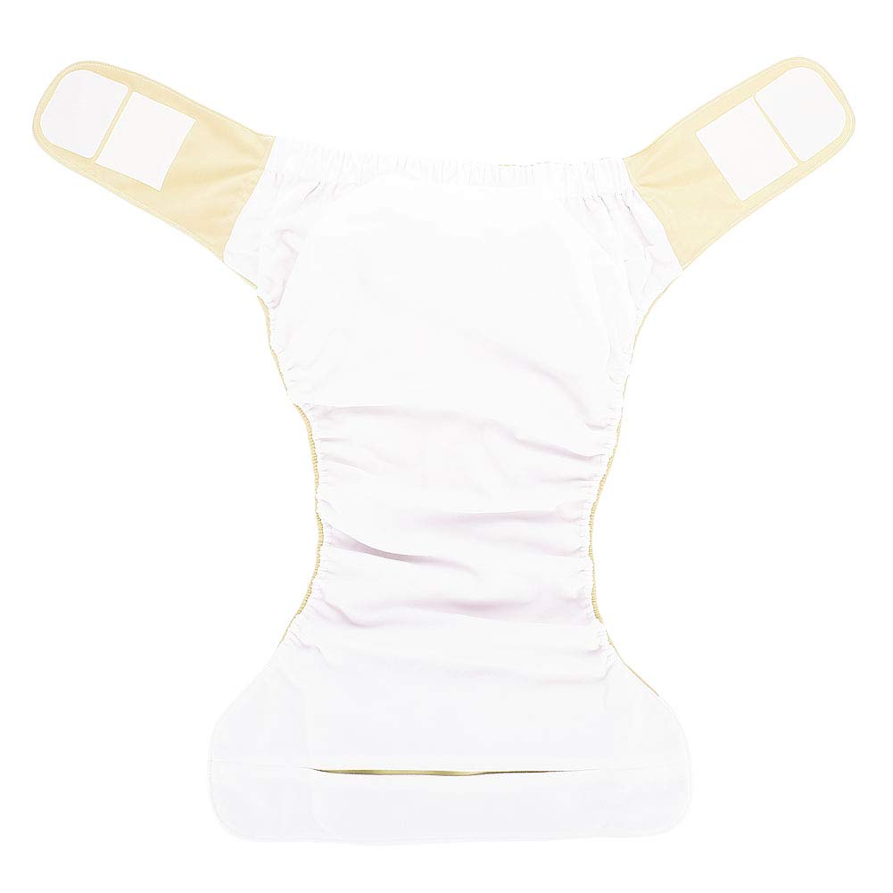 Couche Femme, Pannolini per Adulti con Pannolino Grande Regolabile Donna Blue305 Pannolino di Stoffa per Adulti Riutilizzabile Lavabile (giallo 102)