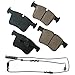 EURO EUR1561 Akebono EURO Ultra Premium Ceramic Disc Brake Pad Kit