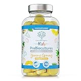 Kids Probiotics/ProBiocultures Gummies - 150 Children's probiotics Multi-Strain Gummies - Natural Pineapple Flavour – with Added B & C Vitamins for Immune Support - 5 Month Supply – UK Made