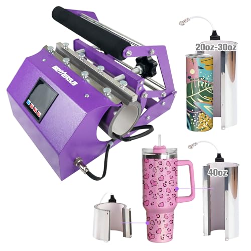 BetterSub 3in1 40 OZ Tumbler Mug Heat Press Machine 30 OZ 20 OZ 16 OZ...