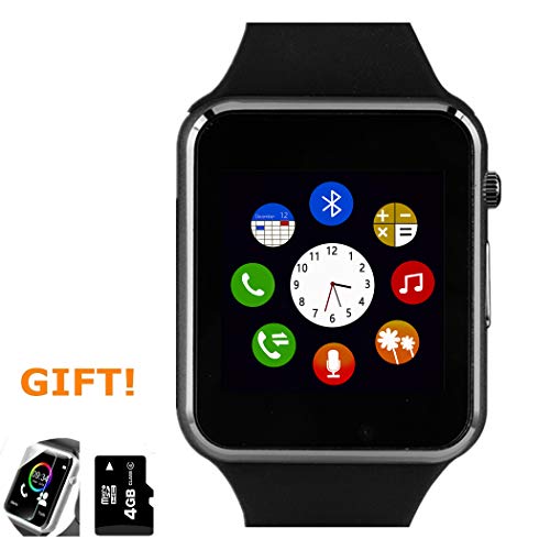 Smart Watch, Touch Screen Smartwatch Smart Wristwatch for Men Women with Call Text