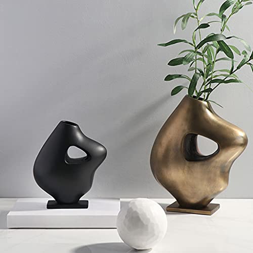 Vase pour fleurs séchées gris : la solution décoration maison sans entretien - 3