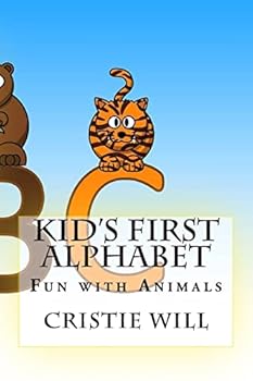 Paperback Kid's First Alphabet: Fun with Animals Book