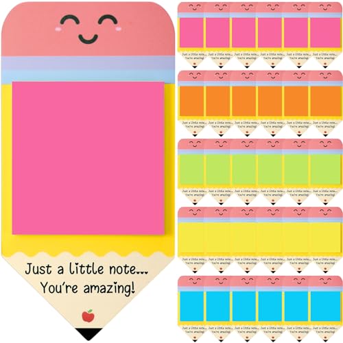 Blocs de notes autocollantes 7,6 x 7,6 cm Fuyoooo pour fournitures scolaires