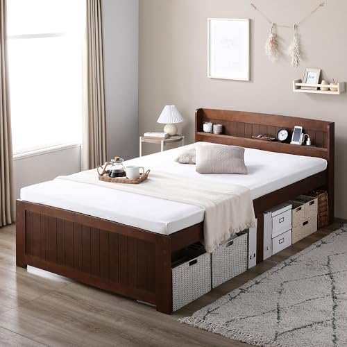 RASIK「天然木高さ調整すのこベッド CLARUS」