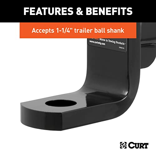 Image of Class 4 Ball Mount (2 inch Shank, 10,000 lbs., 2 inch Drop, 9-3 /8 inch Long)