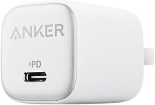 Anker Zolo 35W A2696 Charger with Compact & Foldable Design, 35W Fast Charger for iPhone 15/14/13/12 Series, Samsung S24 / S23, MacBook Air, Pixelbook, iPad Pro, & Mor (white)