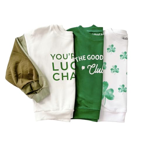 Kids St. Patrics Day Outfit | Toddler St. Patricks Day Sweatshirt | Boys Girls St. Patricks Day