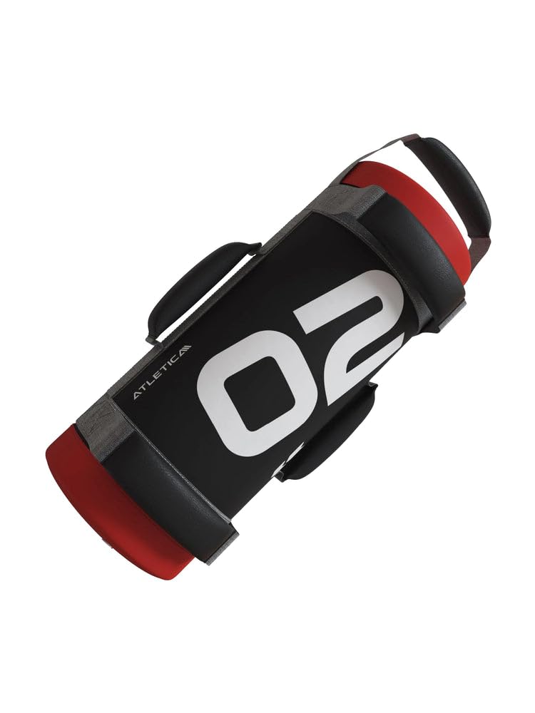 Atletica Power Bag Set, 10 und 20 kg | Premium-Qualität, Functional Training Equipment, Außenhülle aus ultrastabilem PVC, Metallsand-Füllung