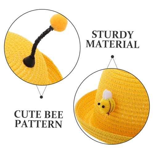 Sun Hat for Lightweight Breathable Wide Brim Cap with Cute for Boys High UV Protection for and Summer Play Yellow3