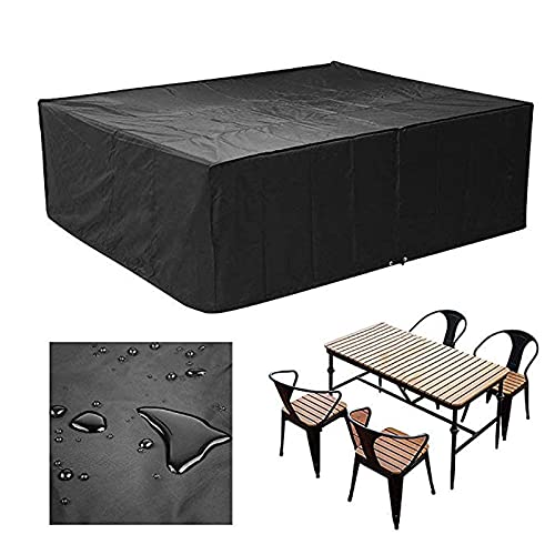 Mantel impermeable de terraza con protector de patio resistente al viento 4