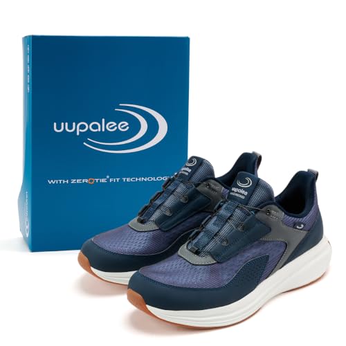 Image of Upalee Men's Hands Free Shoes Slip On Sneakers No-Tie No-Bend Street Series