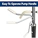 ProBasics Heavy Duty Patient Lift, 450 lbs, Hydraulic Medical Lift for Home Use, Swivel Caster, Alloy Steel, Hammertone Finish, Adjustable Width Base, Compatible with 4 or 6 Point Lift Slings