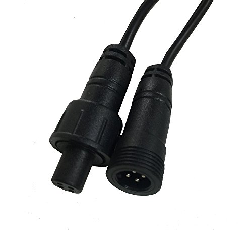 LED Rock Light Kits-3m/10 feet extensions cable black (3M/10FT)