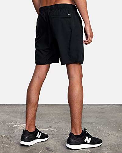 Rvca Mens Yogger Sport Shorts, Black, Small Us #TOP2