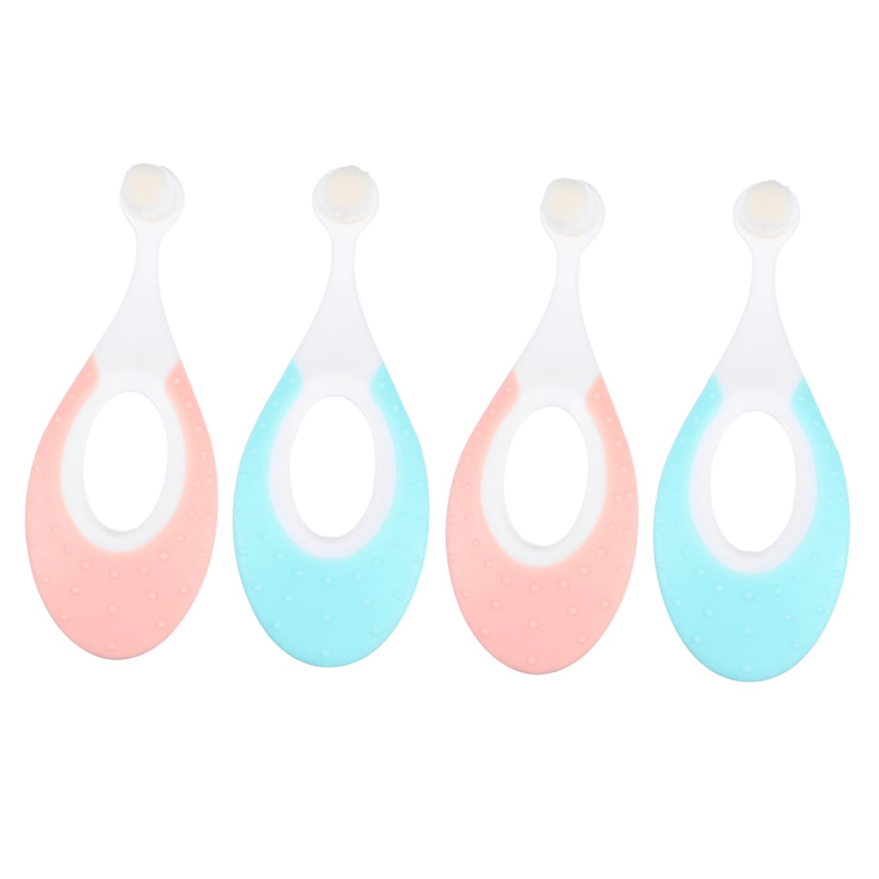 PACKOVE 3 Set Spazzolini Per Ragazza Spazzolino Per La Dei Denti Del Orale Morbida E Colori Ergonomico E Setole Morbide Per Denti E Gengive Sensibili 4 Pezzi*3