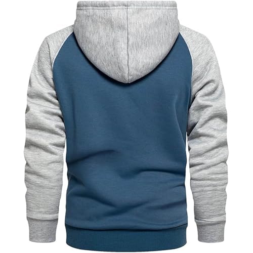 Sweats à capuche homme en molleton coton décontracté noir