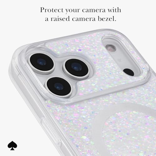 kate spade new york iPhone 18 Pro Case - Chunky Glitter Iridescent by kate spade new york - Used condition - Image 5