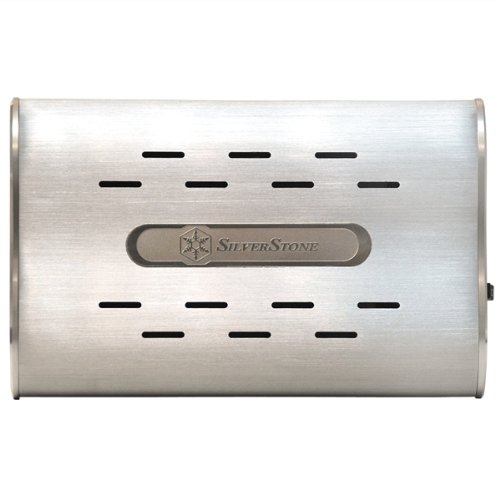 SilverStone MS03S Boîtier de Disque Dur ESATA en Aluminium Argenté 3,5