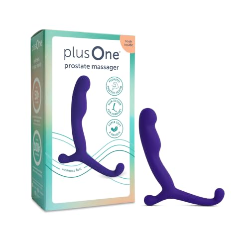 Image of plusOne 4 inch Prostate Massager Personal Toy, Male Anal Stimulator