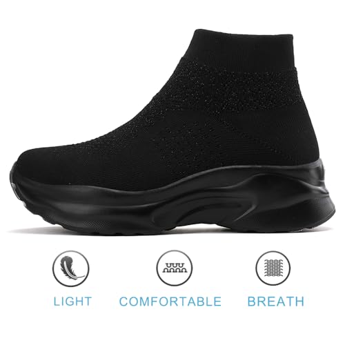 RUIDENG Loafers Slip-on Shoes for Women Fashion Walk Shoes Sneaker Comfortable Working Thick Soft Lightweight Bottom2