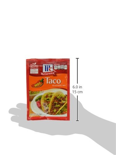 McCormick Taco, Hot, 1.25 Ounce