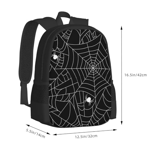 Mochila plegable negra Halloween 20L ligera para senderismo miniatura 3