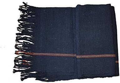 Maharashtra Ghongadi Woollen Blanket (11 ft, Black)