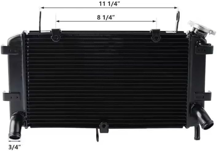 Motorcycle Aluminium Radiator Cooler Cooling Water Tank For Suzuki GSXS750 GSXS750Z 2018-2023 Component
