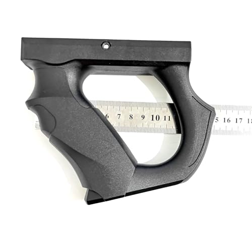 ProWildGear Nylon 6 in x 5 in Front Grip for 20mm Picatinny/Rail, D Shaped Ergonomic Handle Gun Accessories for Tactical Hunting Paintball Airsoft – vue 5