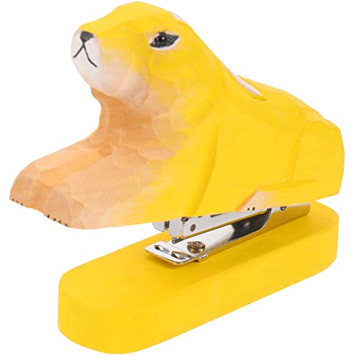 STOBOK Adorable Animal Stapler for Boys and Girls Compact Multi-Functional Desk Stapler Unique Decorative Office Accessory for Home and School Use