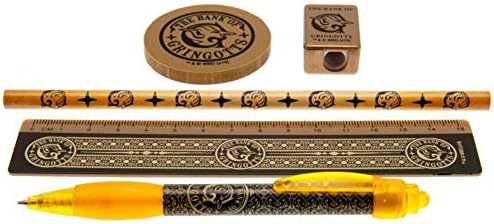 HARRY POTTER 5-Piece Stationery Set Gringotts Bank - Official Merchandise