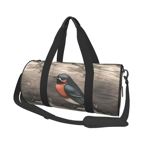 Sac de sport avec sangle réglable et dos pliable Hirondelle graphite