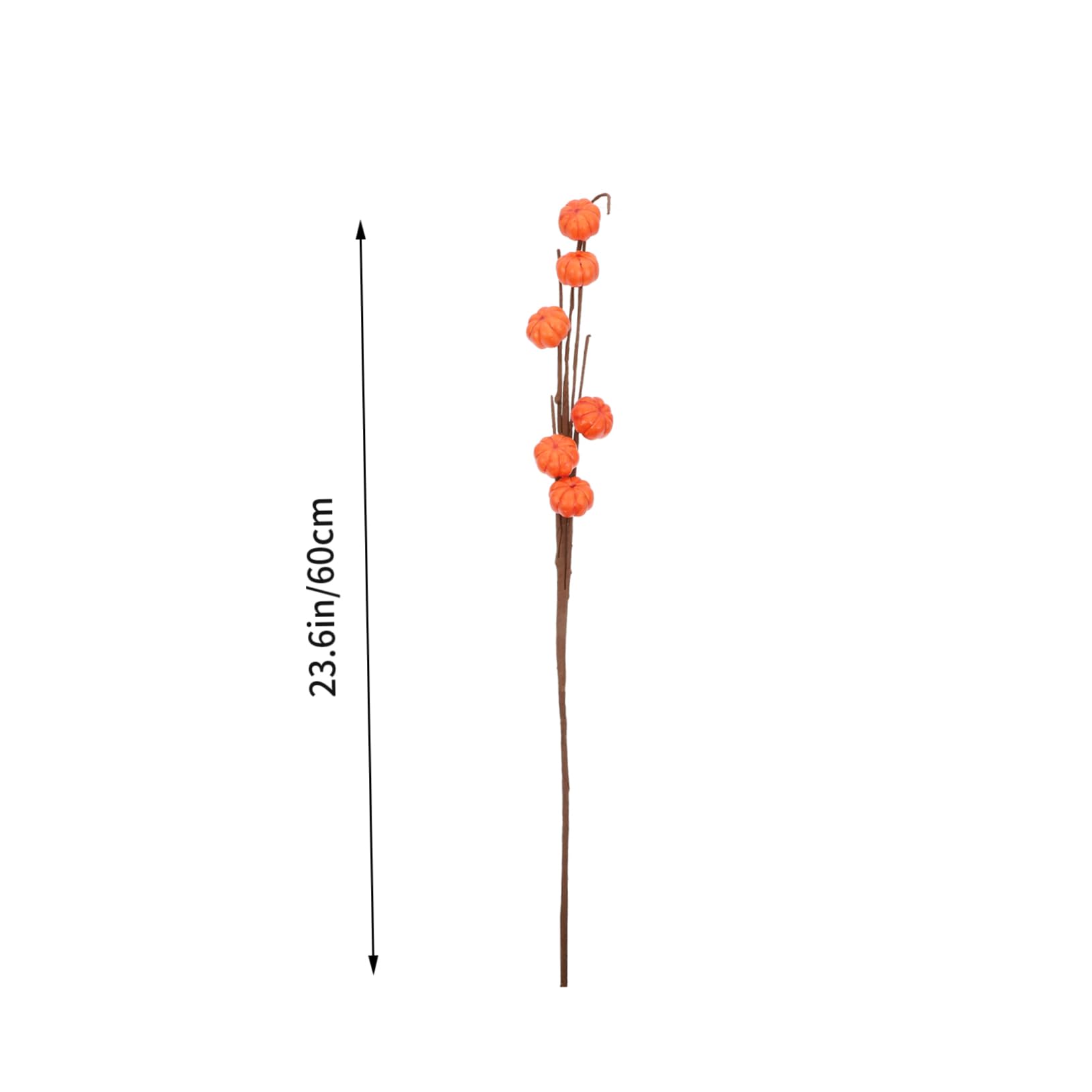 ABOOFAN 2sets Halloween Ornamente Kürbis Gefälschte Kürbis Wohnkultur Für Wohnzimmer 4 Stücke * 2