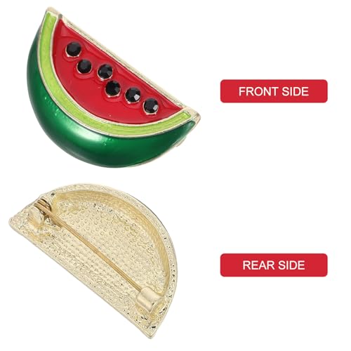 Broche pastèque pour luau d'été et soirées tropicales (15 pièces) - 7