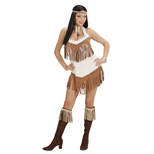 W WIDMANN MILANO Party Fashion - Costume Indien, Robe, Far West, Fille de chef, Costumes de carnaval