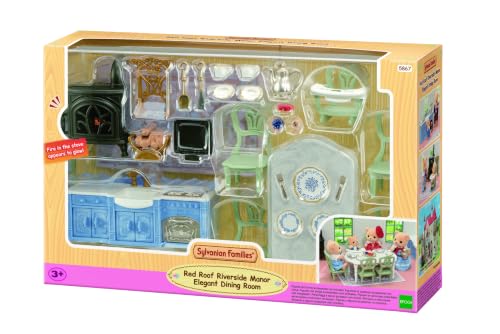 Sylvanian Families Red Roof Riverside Manor Elegant Dining Room 5867