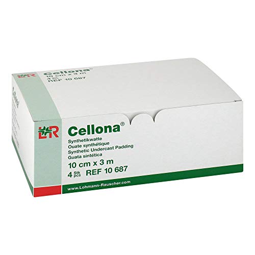 CELLONA Synthetikwatte 10 cmx3 m 4 St Cover