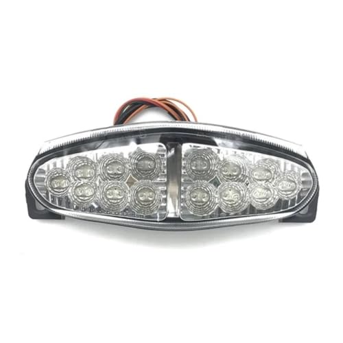 Luz trasera universal moto soluciona falta de visibilidad en frenado de KLZ1000