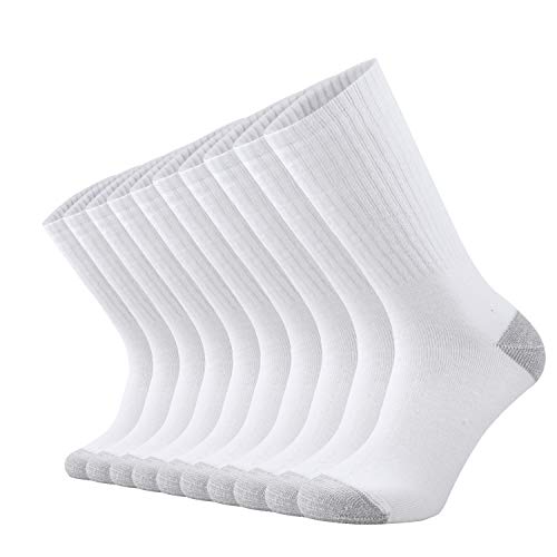 ONKE Cotton Moisture-Wicking Athletic Work Boot Socks with Heavy Cushioning and Supportive Crew Fit